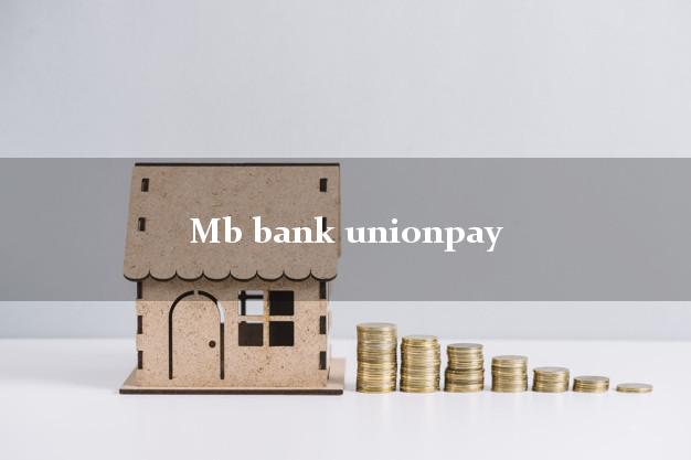 Mb bank unionpay